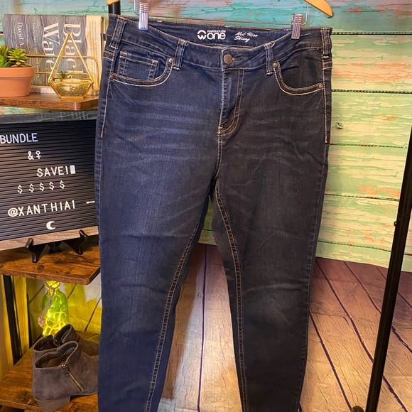 Ladies Skinny Jeans Size 14 Petite / Short - Picture 2 of 8